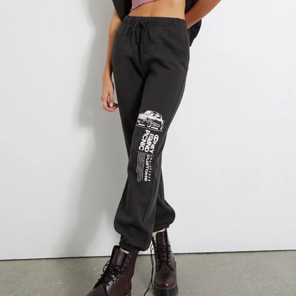 Pacsun Coney Island Picnic Eco Car 911 Sweatpants